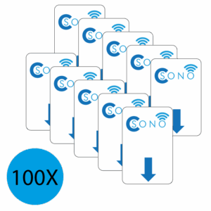 Pacchetto 100 Card NFC per dispositivo C-SONO
